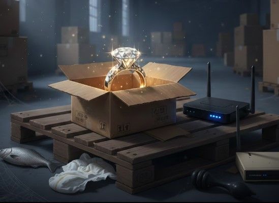 En logistikk helt skapte valentinesmagi. 